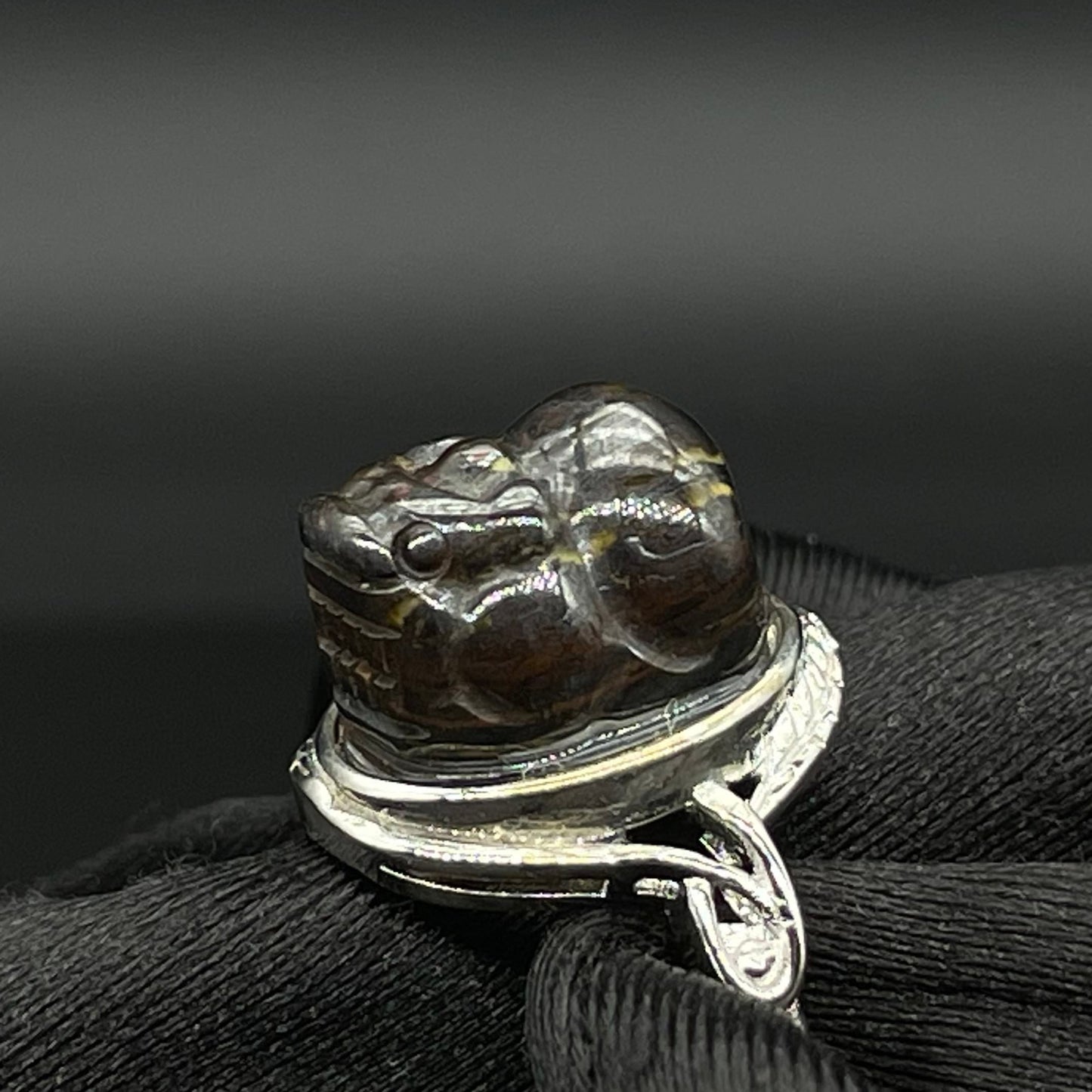 Ring | Alashan Agate (Pi-Xiu)