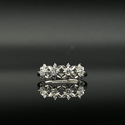 Ring | Moissanite (0.3ct *4)