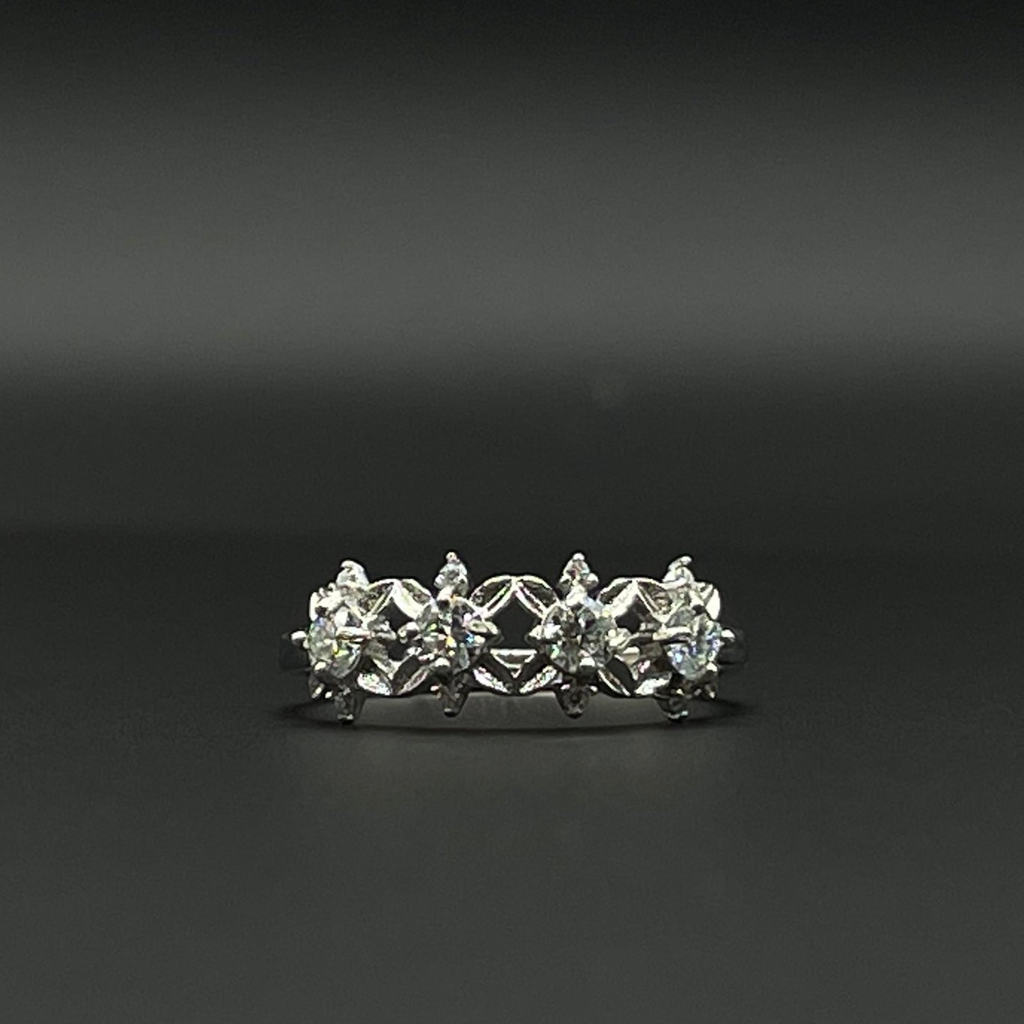 Ring | Moissanite (0.3ct *4)