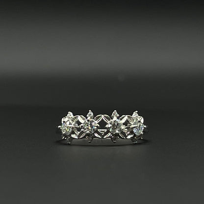 Ring | Moissanite (0.3ct *4)