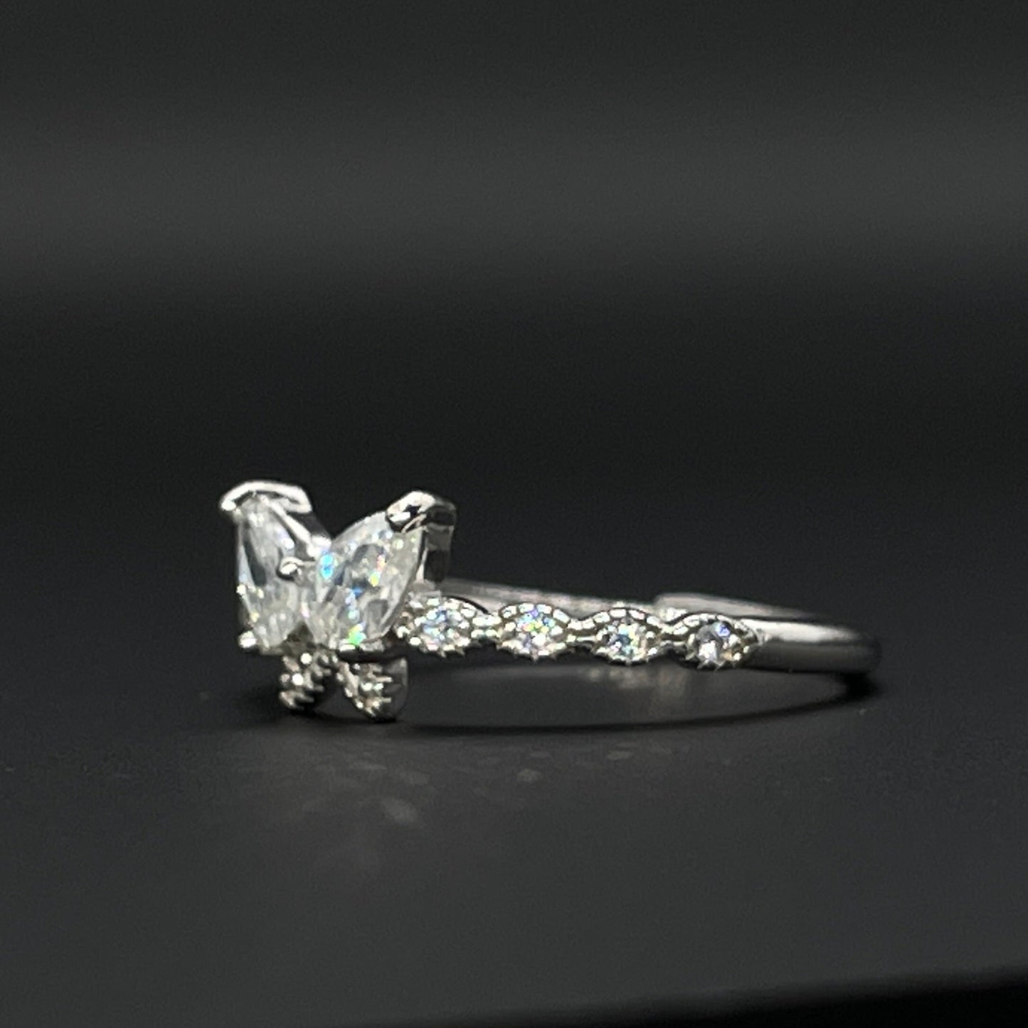 Ring | Moissanite (0.5ct *2)