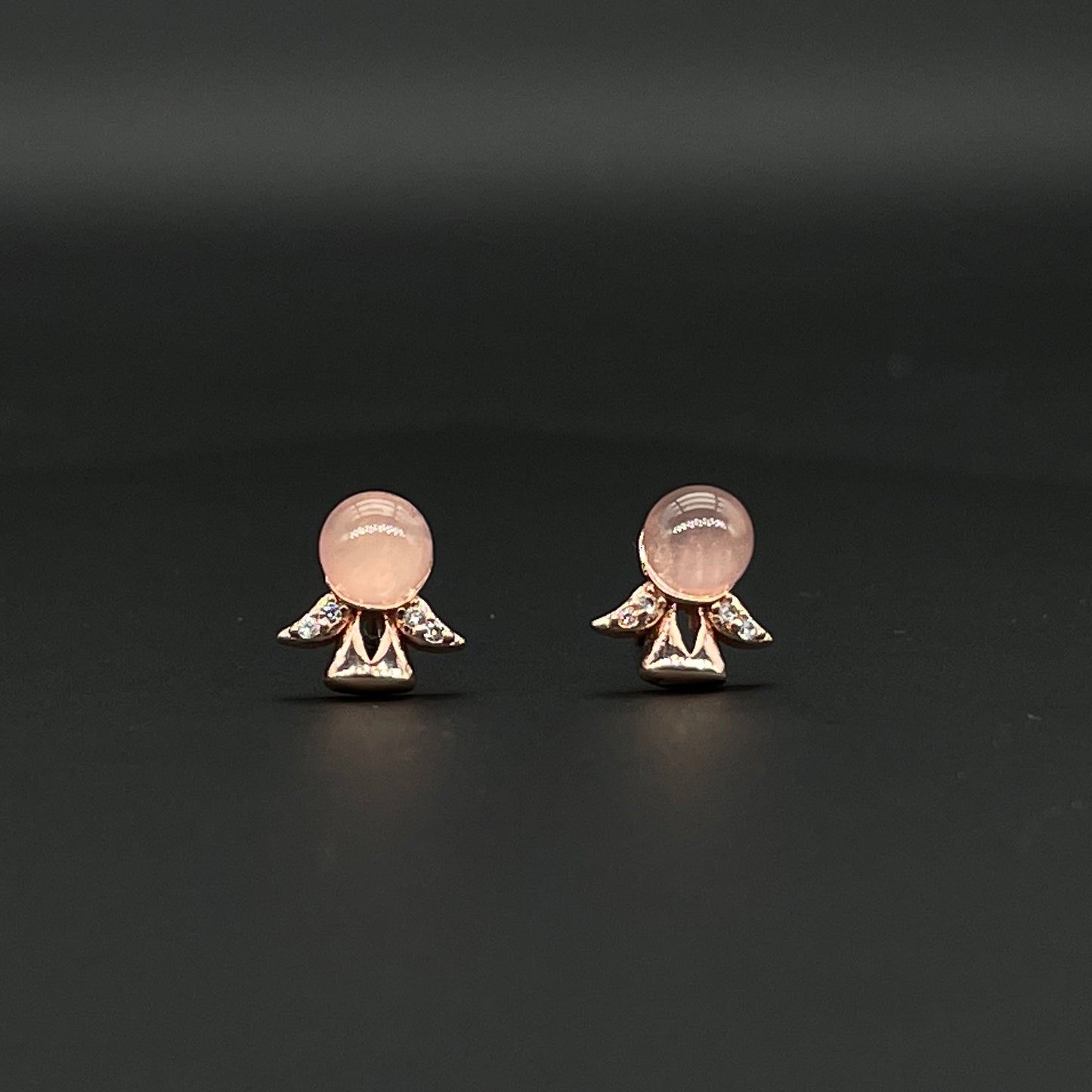 Earrings | Pink Quartz