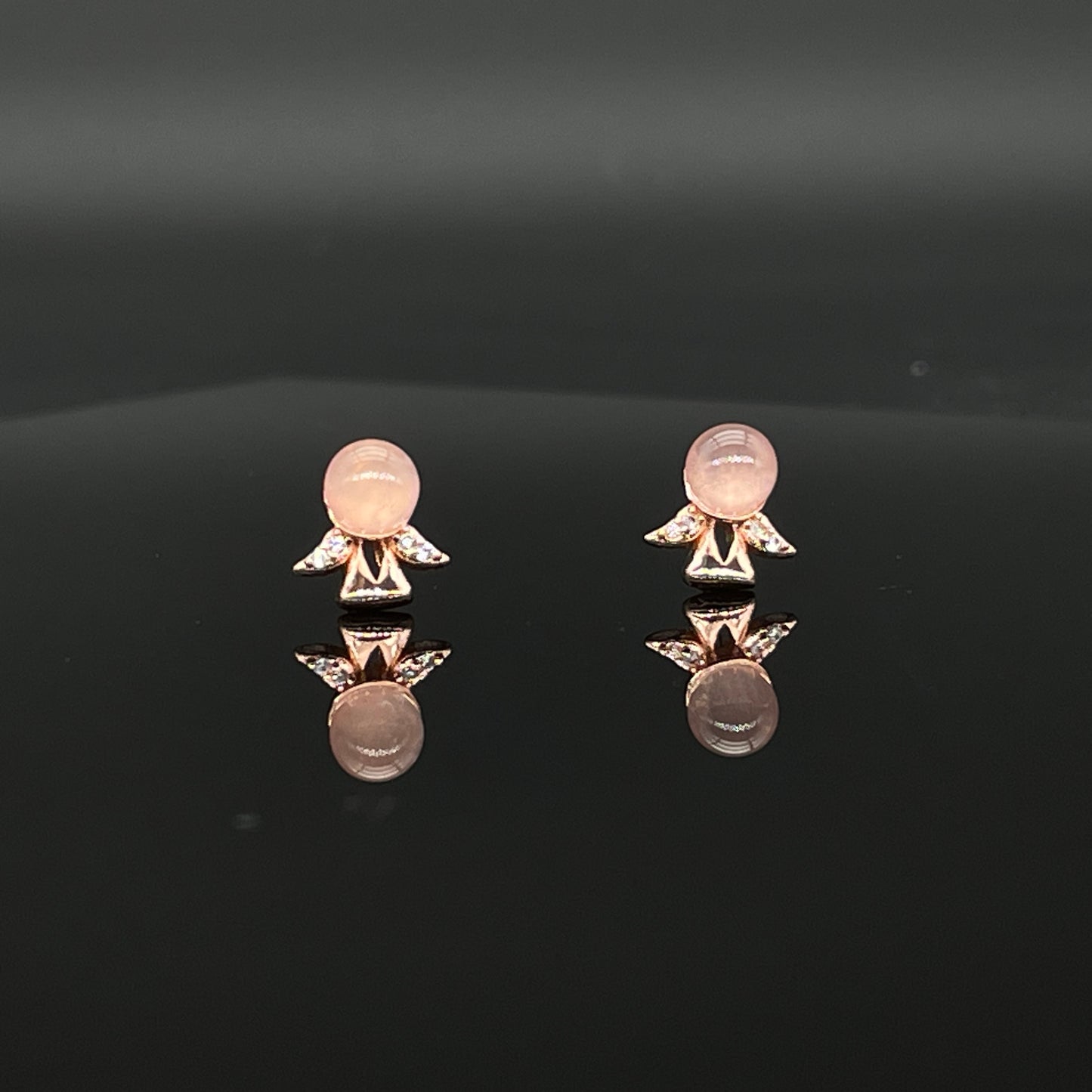 Earrings | Pink Quartz