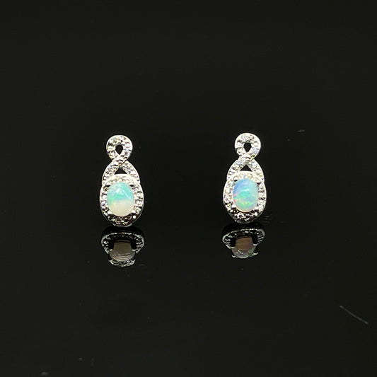 Earrings | Opal