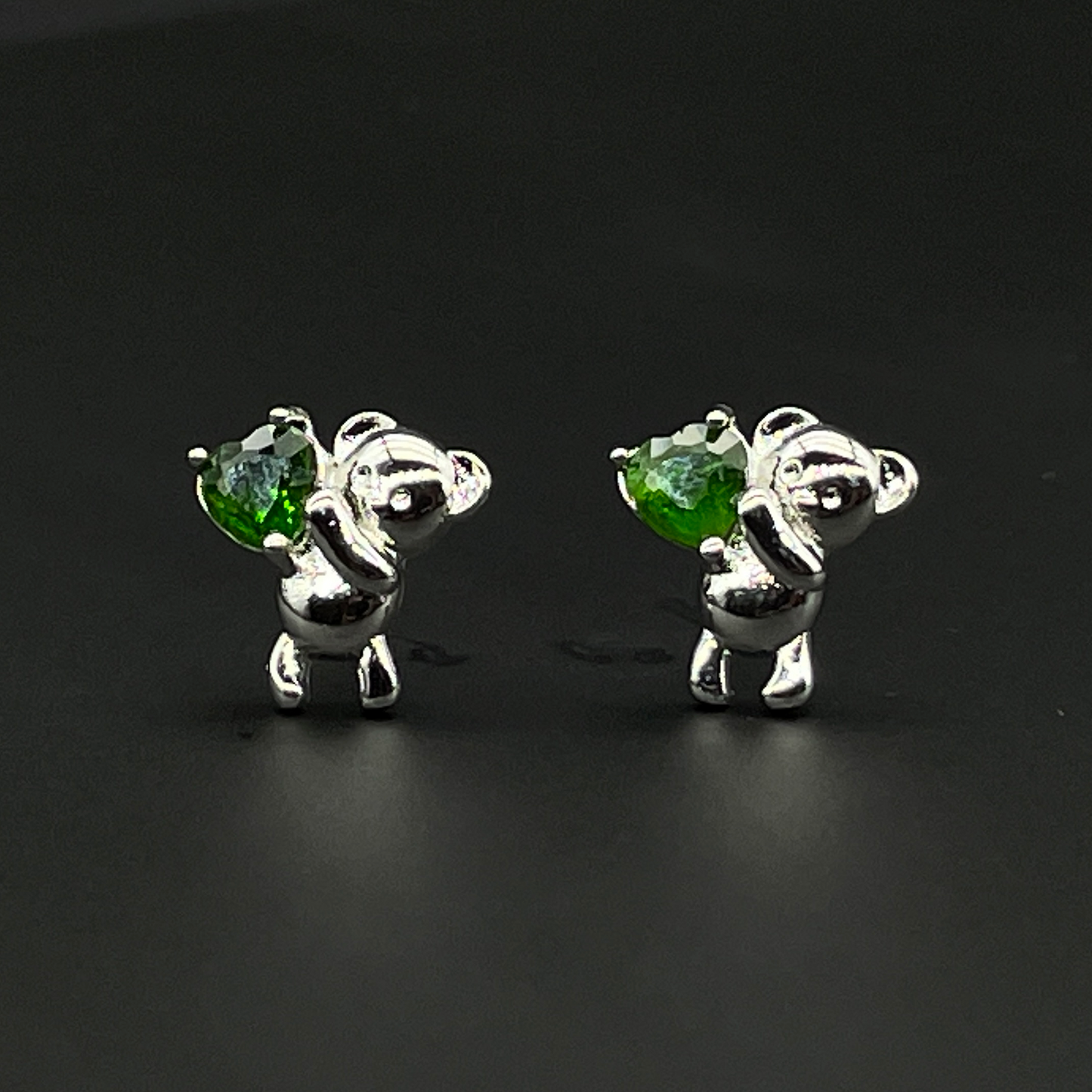 Earrings | Diopside