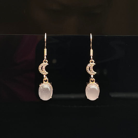 Earrings | Pink Quartz