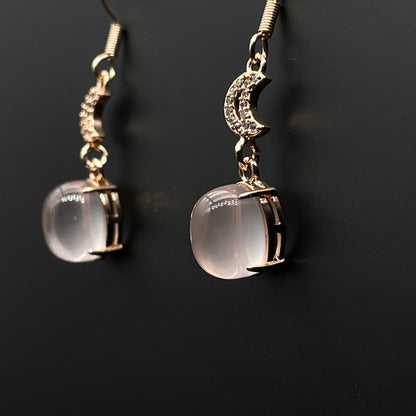 Earrings | Pink Quartz