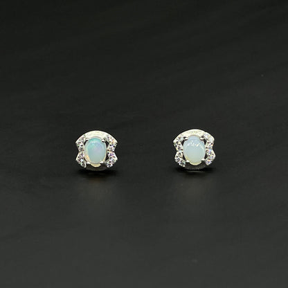 Earrings | Opal