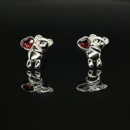 Earrings | Garnet