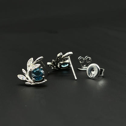 Earrings | Blue Topaz