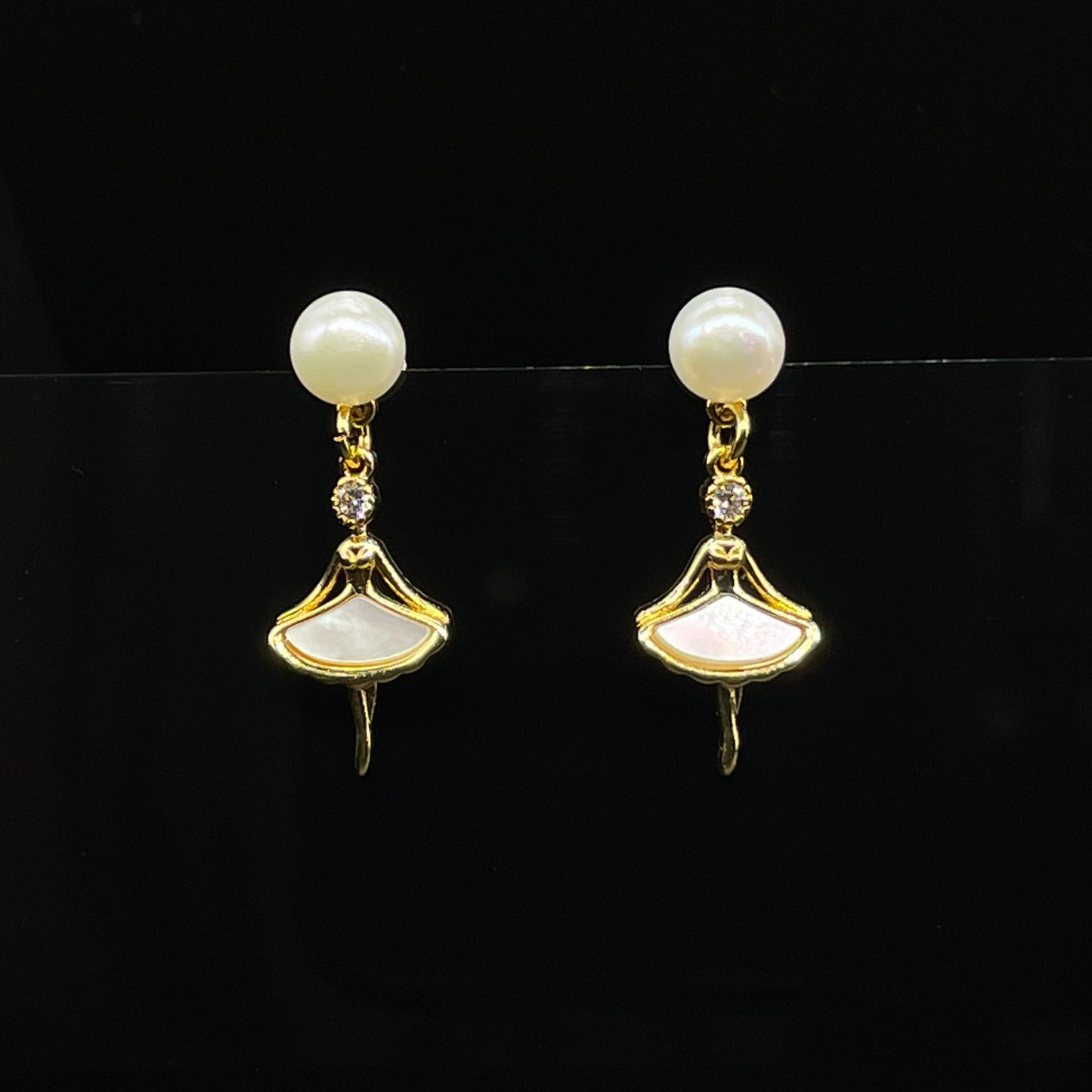 Earrings | Fresh Water Pearl | Mother of Pearl