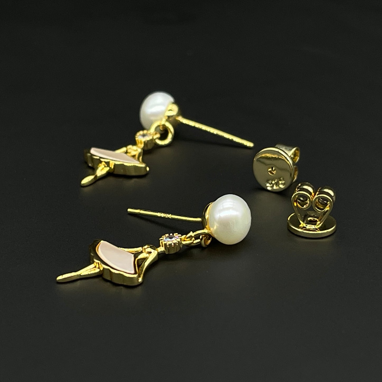 Earrings | Fresh Water Pearl | Mother of Pearl