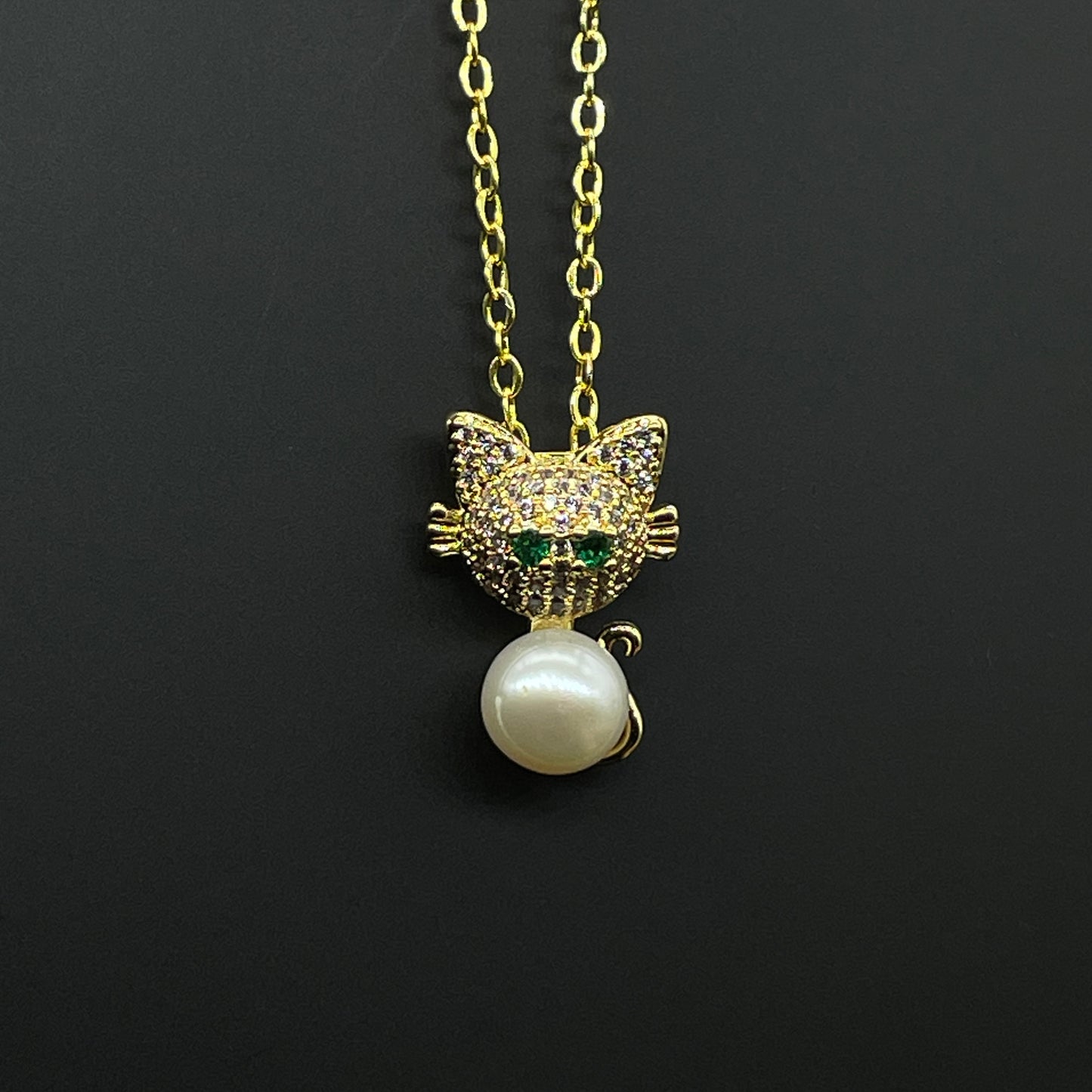 Pendant | Fresh Water Pearl | Diopside