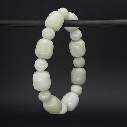 Bracelet | White Nephrite Jade