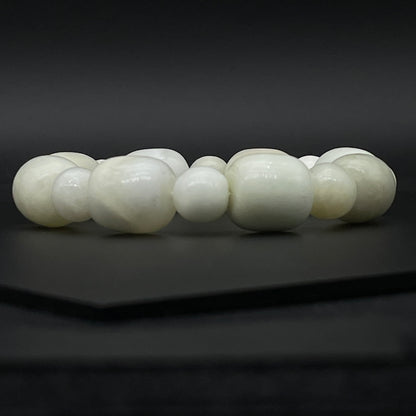 Bracelet | White Nephrite Jade